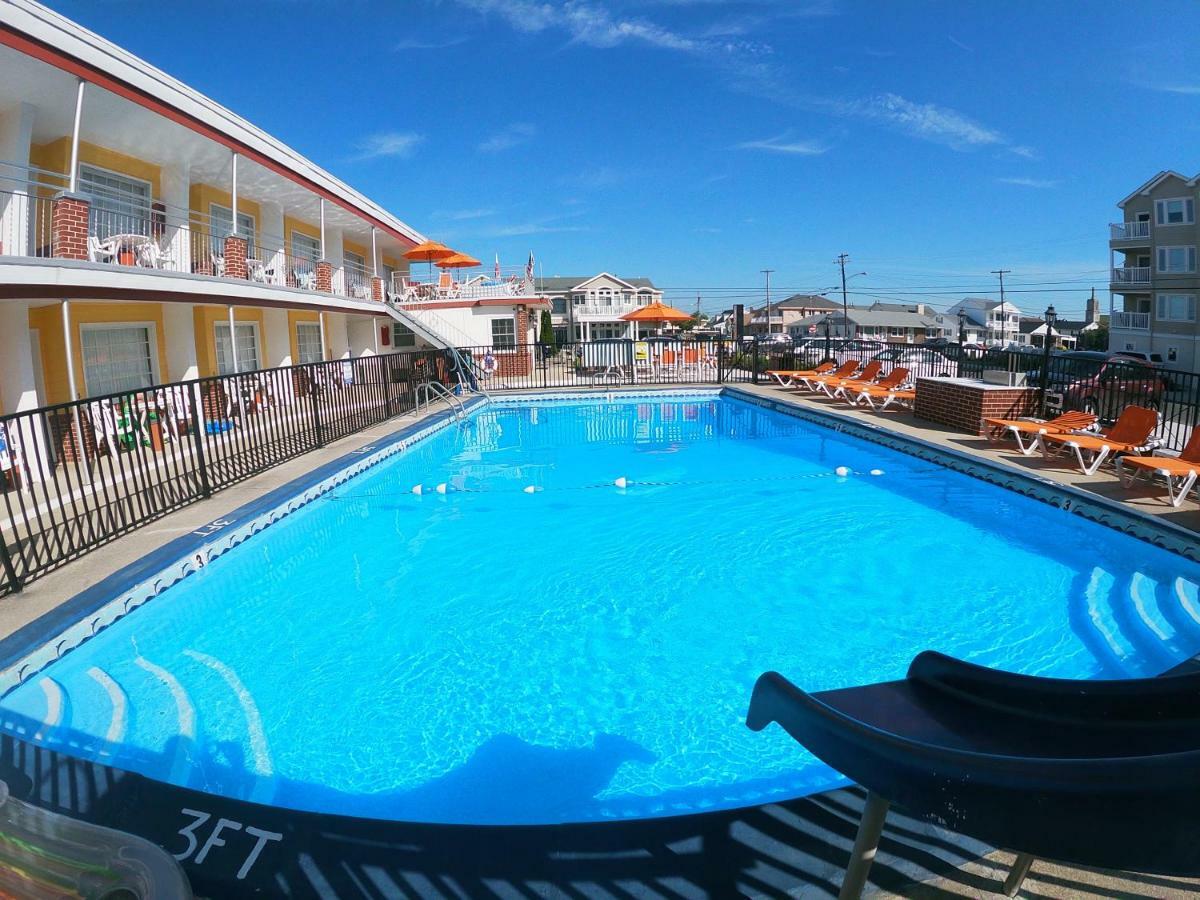 Sea Chest Motel Dot Com Wildwood Crest Exteriör bild